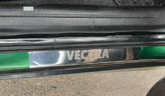 Opel Vectra B 1995–2002 Carmos dorpellijsten (set 4 stuks, RVS) foto 4