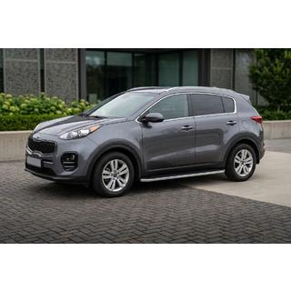 Side steps Tayga Grey (set van 2, aluminium) Kia Sportage 2015–2021 foto 1