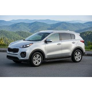 RedLine Black zijtreden (2 st., aluminium) Kia Sportage 2015–2021 foto 1