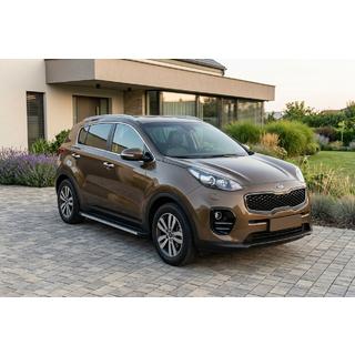 Side steps Maya V1 (2 stuks, aluminium) Kia Sportage 2015–2021 foto 1