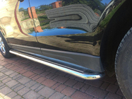 Audi Q5 2008–2017 Premium zijsteps (2 stuks, RVS) Ø60 mm foto 1