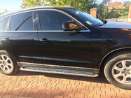 Audi Q5 2008–2017 Premium zijsteps (2 stuks, RVS) Ø60 mm foto 2