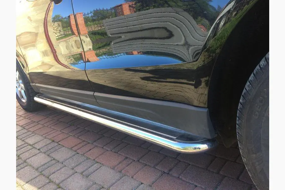 Audi Q5 2008–2017 Premium zijsteps (2 stuks, RVS) Image