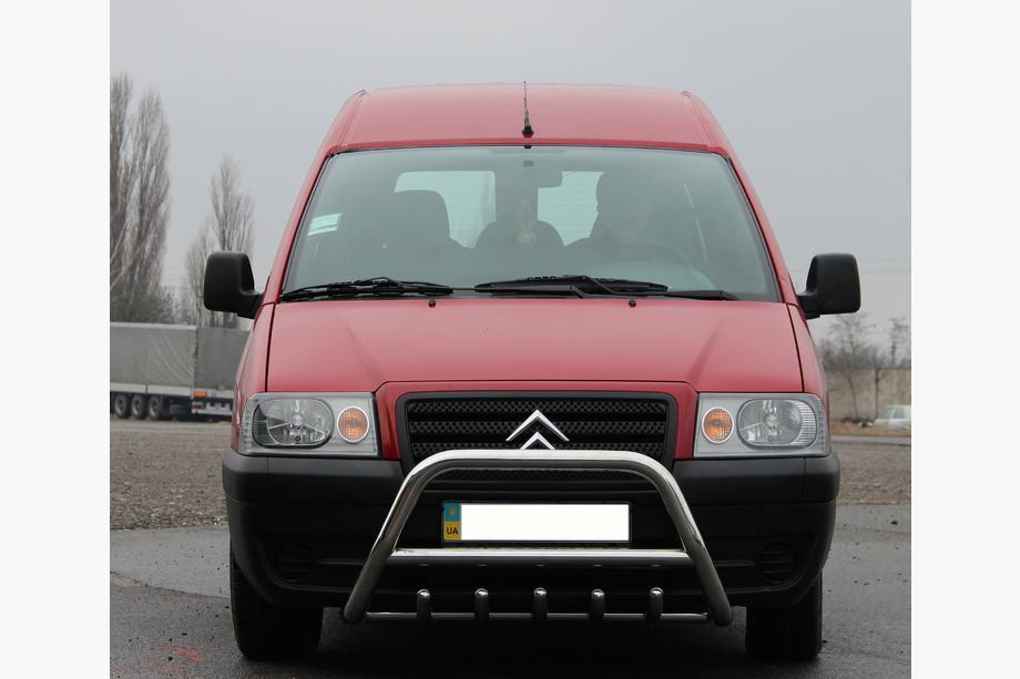 Citroen Jumpy 1996–2007 Bullbar WT003 (RVS) Ø60, zonder opschrift Image