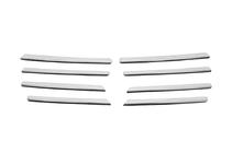 Opel Vivaro 2001–2015 RVS sierlijsten voor grille 2001-2007 (8 stuks, RVS) foto 3