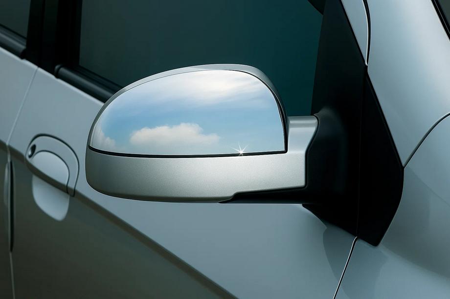 Hyundai Getz 2002– Afdekkappen voor bovenzijde buitenspiegel (set 2 stuks, kunststof) Image