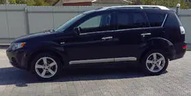 Mitsubishi Outlander 2006–2012 Raamomlijsting (8-delig, RVS) foto 1