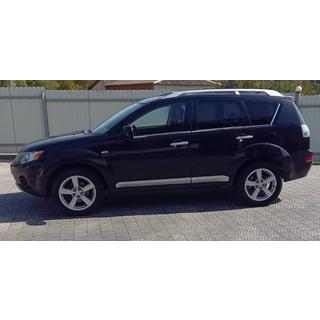 Raamomlijsting (8-delig, RVS) Mitsubishi Outlander 2006–2012 foto 1
