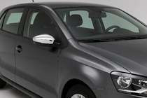 Volkswagen Polo 2010–2017 Spiegelkappen HB (2 stuks, RVS) foto 1