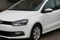 Volkswagen Polo 2010–2017 Spiegelkappen HB (2 stuks, RVS) foto 3