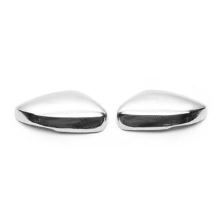 Spiegelkappen HB (2 stuks, RVS) Volkswagen Polo 2010–2017 foto 2
