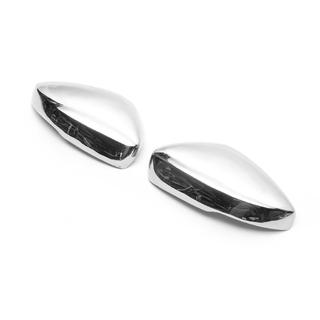 Spiegelkappen HB (2 stuks, RVS) Volkswagen Polo 2010–2017 foto 4