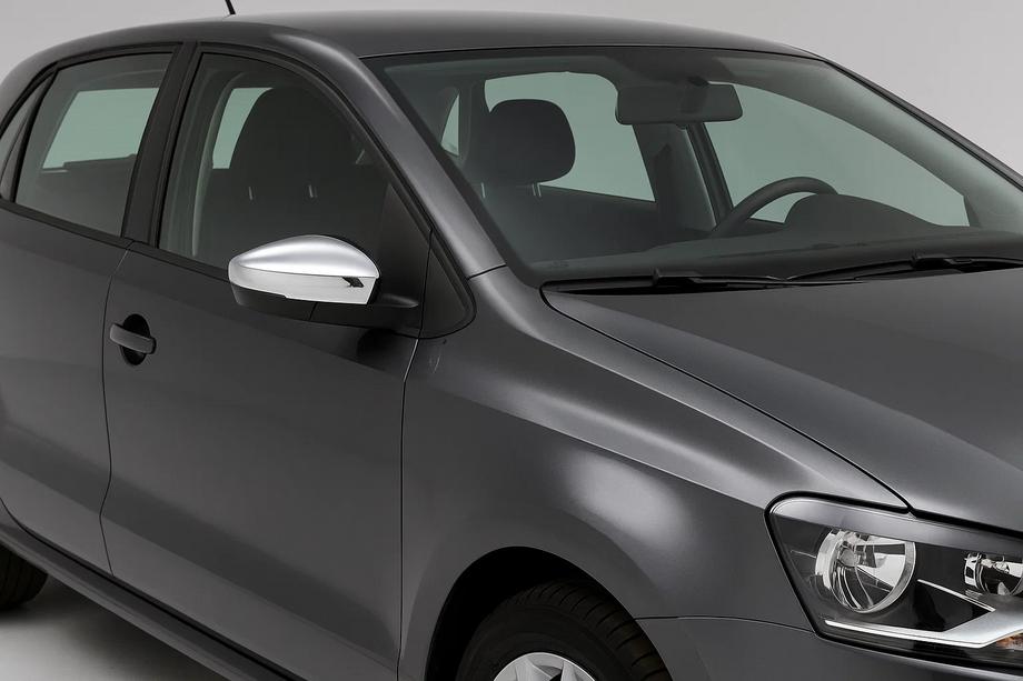 Volkswagen Polo 2010–2017 Spiegelkappen HB (2 stuks, RVS) Image