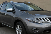 Nissan Murano 2002–2008 Spiegelkappen (2008-2010, 2 st, RVS) foto 3