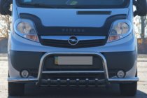 Renault Trafic 2001–2015 Bullbar met zijbeugels Exclusive (RVS) foto 2