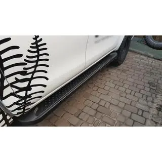 Allmond Black zijtreden (2 st., aluminium)