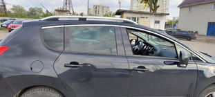Peugeot 3008 2008–2016 Dakrails Skyport Grey foto 1