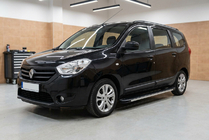 Renault Lodgy 2013–2022 Side steps Maya V1 (2 stuks, aluminium) foto 1