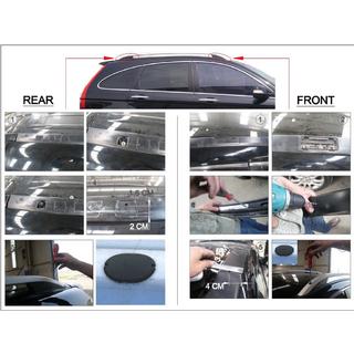 Zwarte dakrails (Crown) Honda CR-V 2007–2011 foto 2