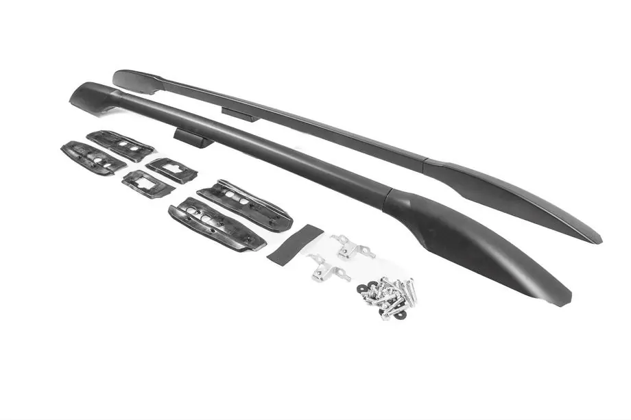 Toyota Land Cruiser Prado 150 2009–2023 Dakrails origineel design (zwart, 2 stuks) Foto 3