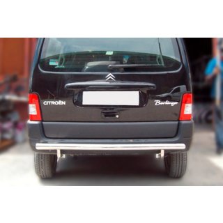 RVS achterbeschermbeugel Citroen Berlingo 1996–2008 foto 1
