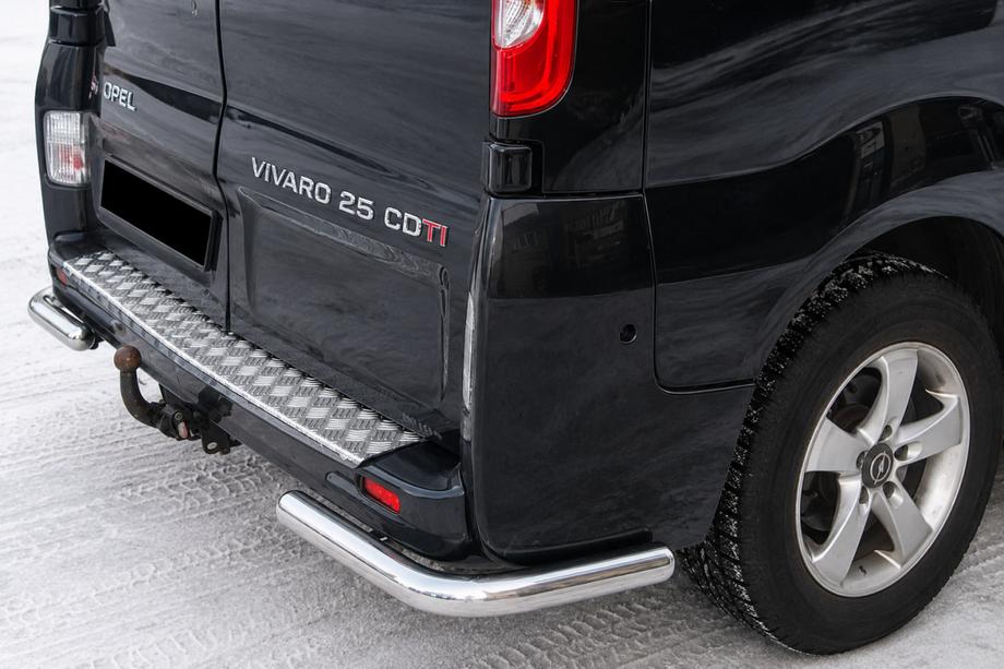 Opel Vivaro 2001–2015 Achterhoeken AK003 (RVS) Image