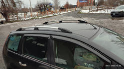 Ford C-Max 2004–2010 Chromen dakrails Kunststof voetjes foto 1