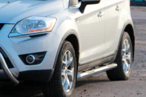 Ford Kuga 2008–2013 Rechte sidebars (2 stuks, RVS) foto 1