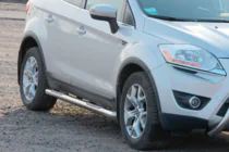 Ford Kuga 2008–2013 Rechte sidebars (2 stuks, RVS) foto 2