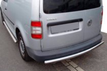 Volkswagen Caddy 2010–2015 Achterbeugel (2 stuks, RVS) foto 2