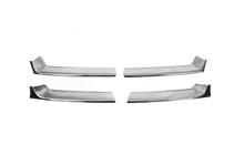 Volkswagen Golf 5 2003–2009 Brede grillelijsten (set 4 stuks, RVS) foto 1