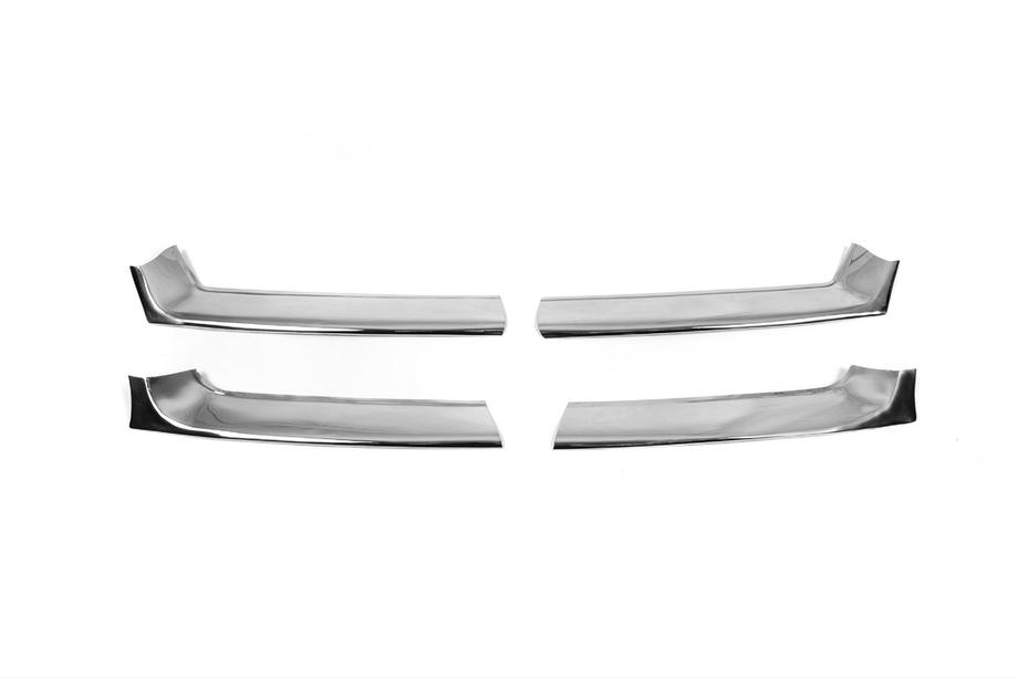 Volkswagen Golf 5 2003–2009 Brede grillelijsten (set 4 stuks, RVS) Image
