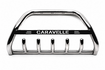 Volkswagen T4 Caravelle/Multivan 1990–2003 Bullbar WT004 (RVS) foto 2