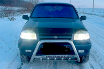 Chevrolet Niva 1998–2020 Bullbar WT004 (RVS) foto 1