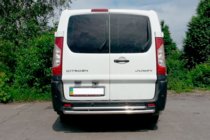 Peugeot Expert 2007–2016 Dubbele achterbeschermbeugel AK-002 (RVS) foto 2