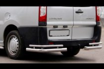 Citroen Jumpy 2007–2017 Dubbele achterhoeken (2 st., RVS) foto 1