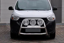 Dacia Dokker 2013–2022 Bullbar WT022 (RVS) foto 1