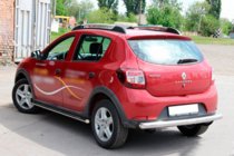 Dacia Sandero 2013–2020 Achterbeugel AK002 (RVS) foto 3