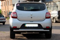 Dacia Sandero 2013–2020 Achterbeugel AK002 (RVS) foto 7