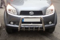 Daihatsu Terios 2006–2017 Voorste bullbar QT006 (RVS) foto 4