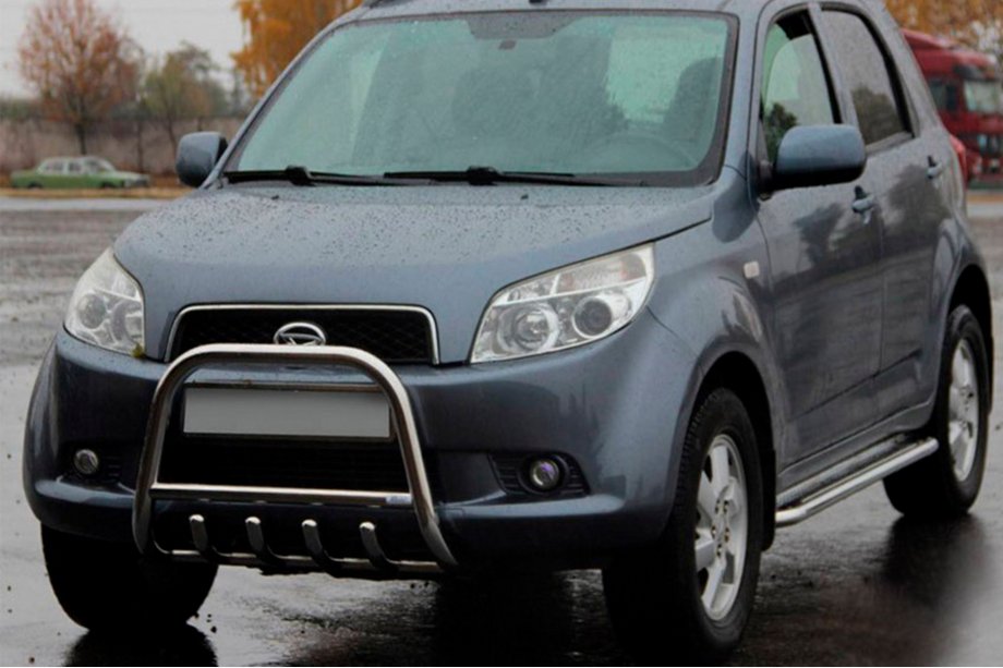 Daihatsu Terios 2006–2017 Voorste bullbar QT006 (RVS) Image