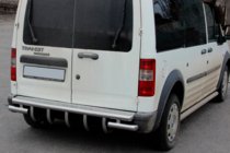 Ford Connect 2002–2006 AK-design achterbeugel (RVS) foto 2