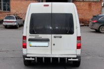 Ford Connect 2002–2006 AK-design achterbeugel (RVS) foto 3