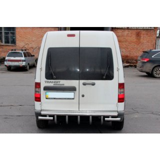 AK-design achterbeugel (RVS) Ford Connect 2006–2009 foto 3