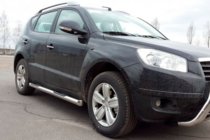 Geely Emgrand X7 2011– Sidebars (set van 2, RVS) foto 4