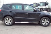 Geely Emgrand X7 2011– Sidebars (set van 2, RVS) foto 2