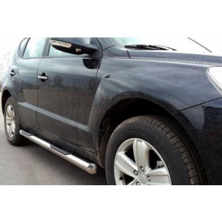 Sidebars (set van 2, RVS) Geely Emgrand X7 2011– foto 1