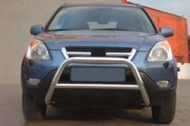 Honda CRV 2001–2006 Bullbar WT005 (RVS) foto 1