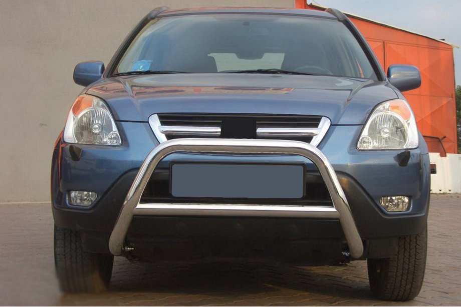 Honda CRV 2001–2006 Bullbar WT005 (RVS) Image