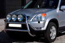 Honda CRV 2001–2006 Bullbar WT018 (RVS) foto 4